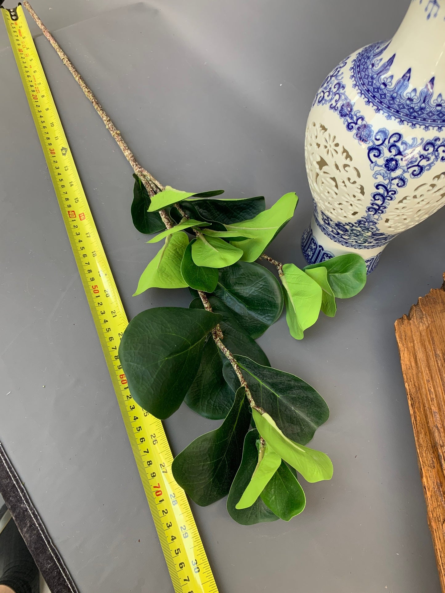 Premium Artificial fiddle-leaf fig green artificial flower faux flower 30 inch