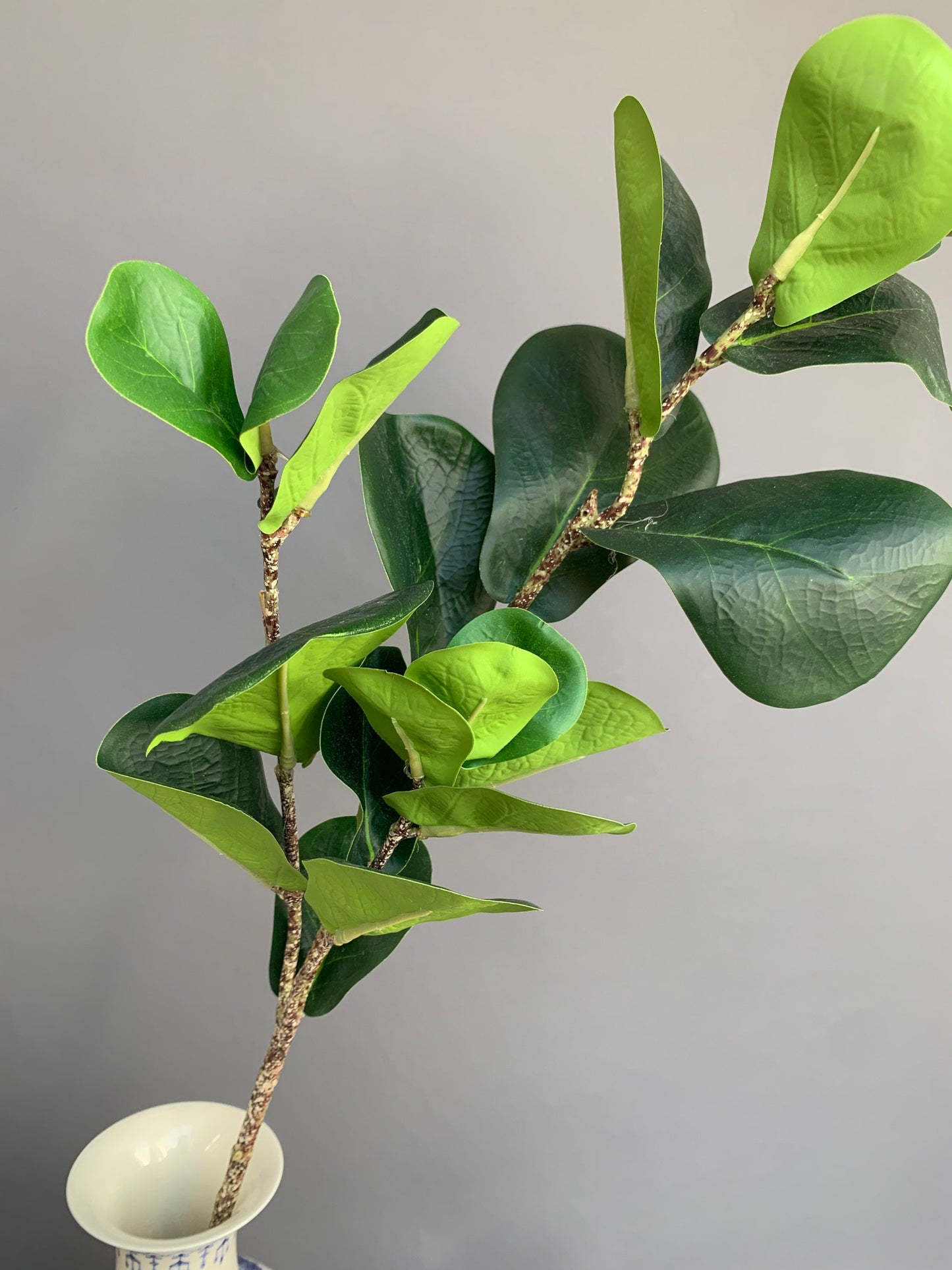 Premium Artificial fiddle-leaf fig green artificial flower faux flower 30 inch