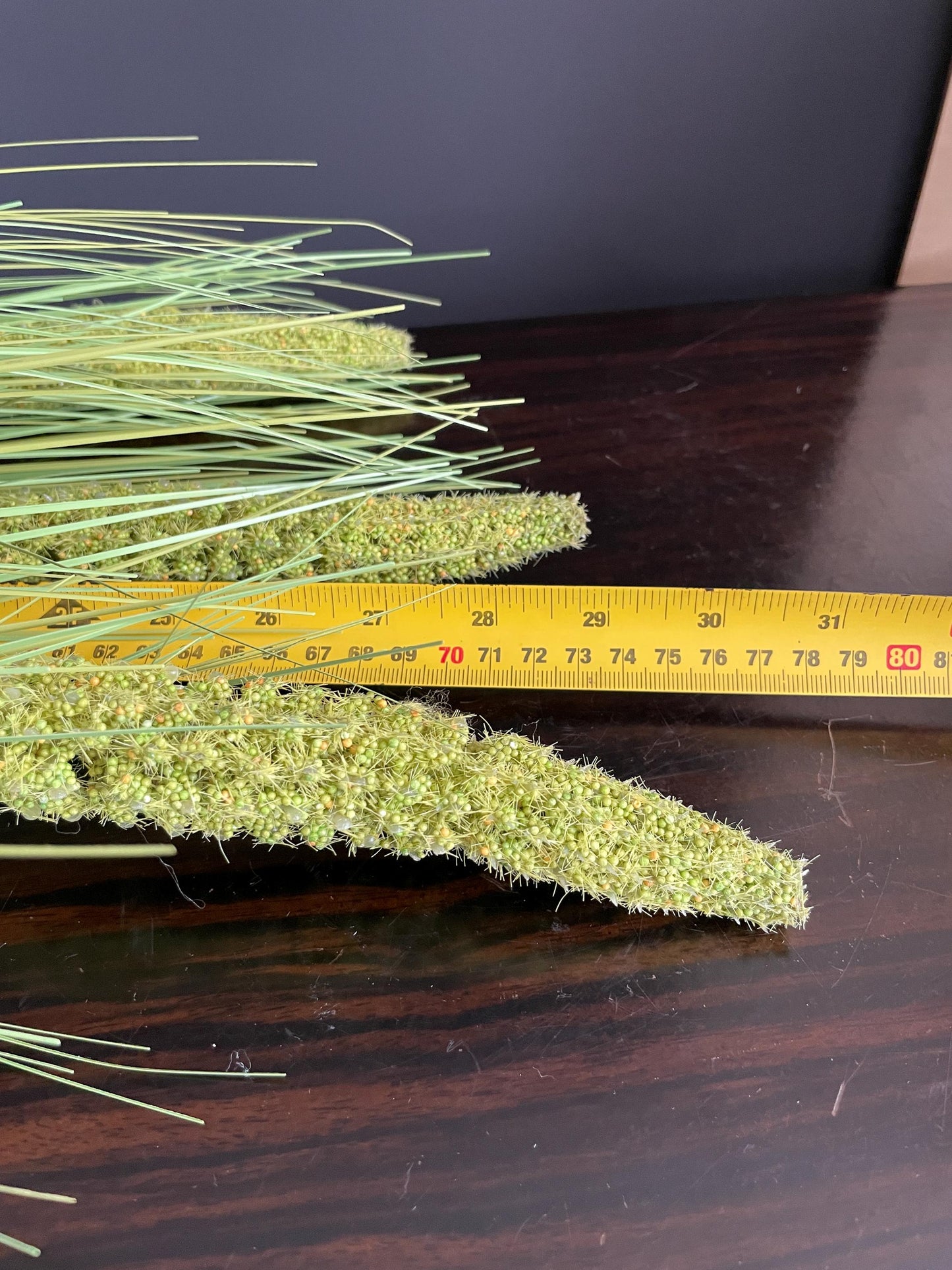 Artificial Faux Foxtail Millet Grass | Ultra-Realistic Artificial Botanical Accent | Maintenance-Free Minimalist Greenery