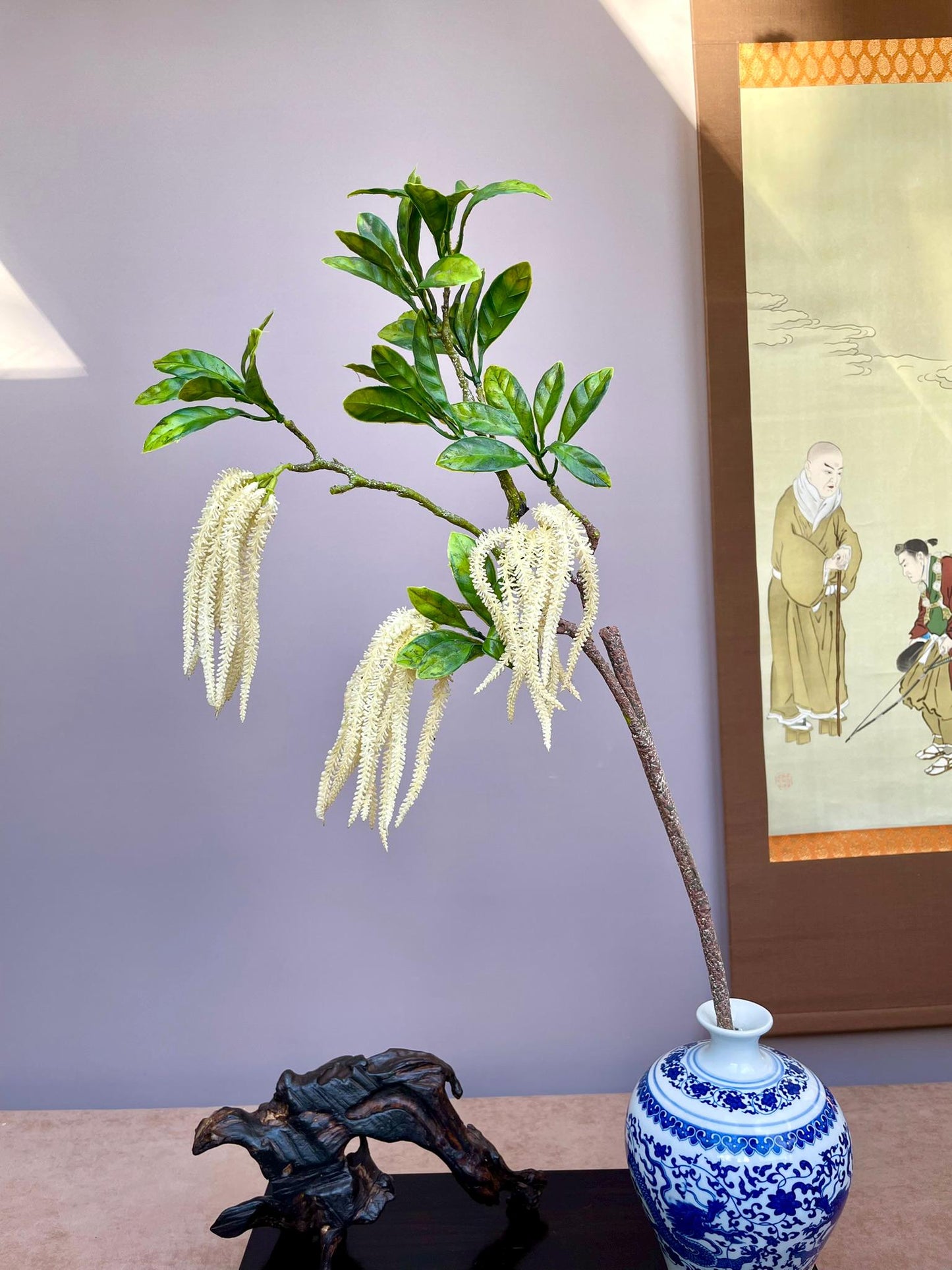 Premium Quality Realistic Artificial Catkin Flower Branch – Lifelike Faux Catkins for Elegant Home Decoration