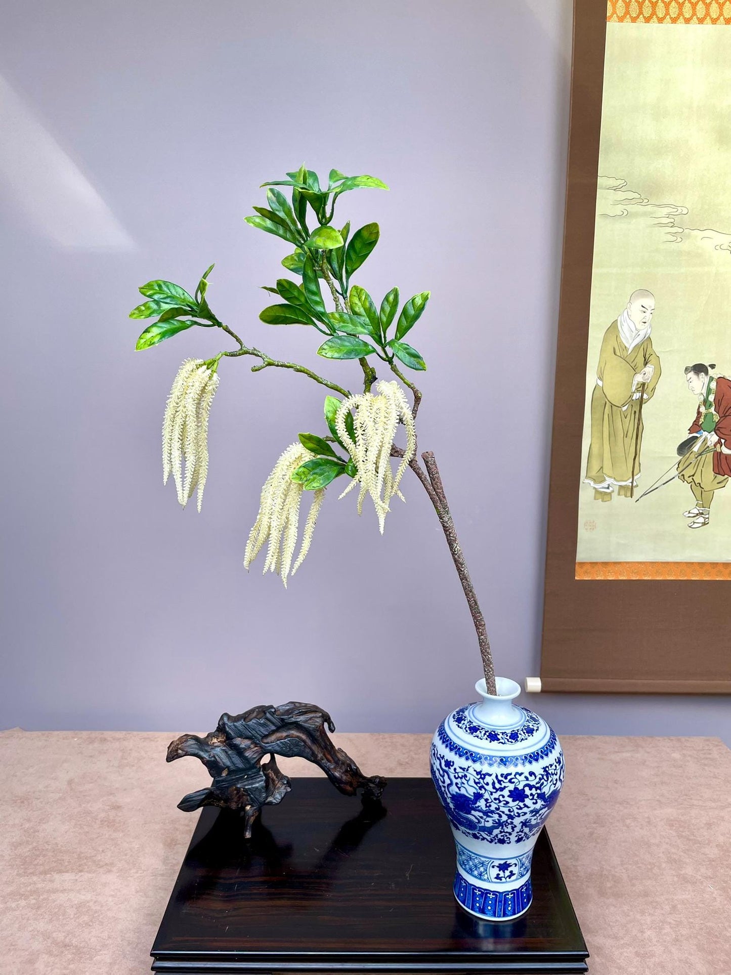 Premium Quality Realistic Artificial Catkin Flower Branch – Lifelike Faux Catkins for Elegant Home Decoration