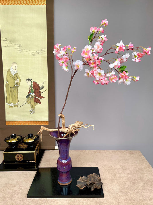 Japanese pink cherry blossom spring artificial flower