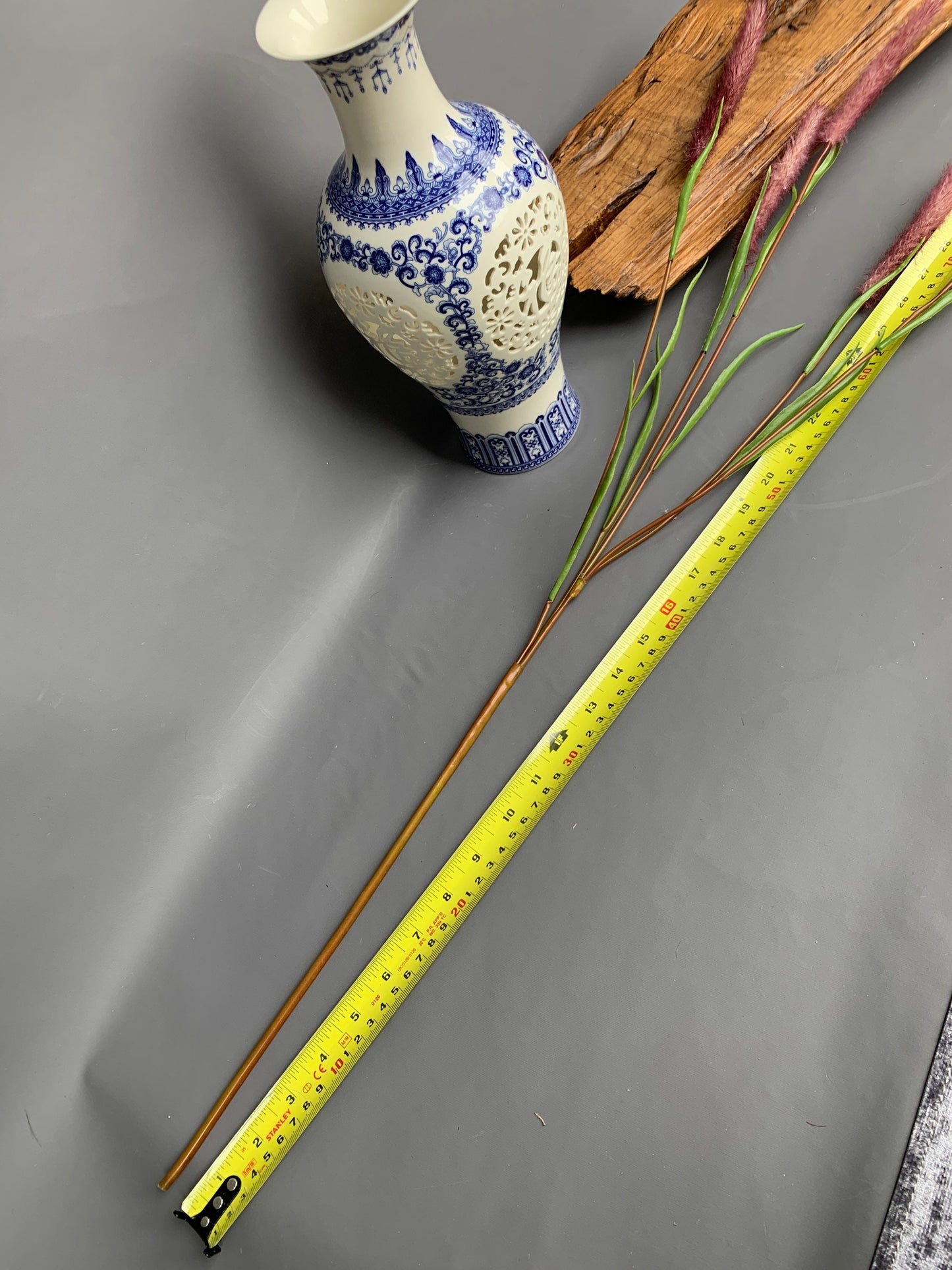 Premium Artificial green foxtail green bristle grass wild foxtail millet green artificial flower faux flower 33 inch