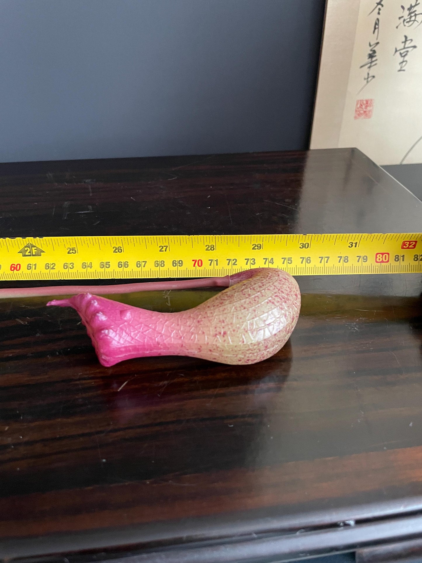 Exquisite Faux Pitcher Plant (Nepenthes) | Ultra-Realistic Tropical Botanical | Architectural Statement Piece - SINGLE stem