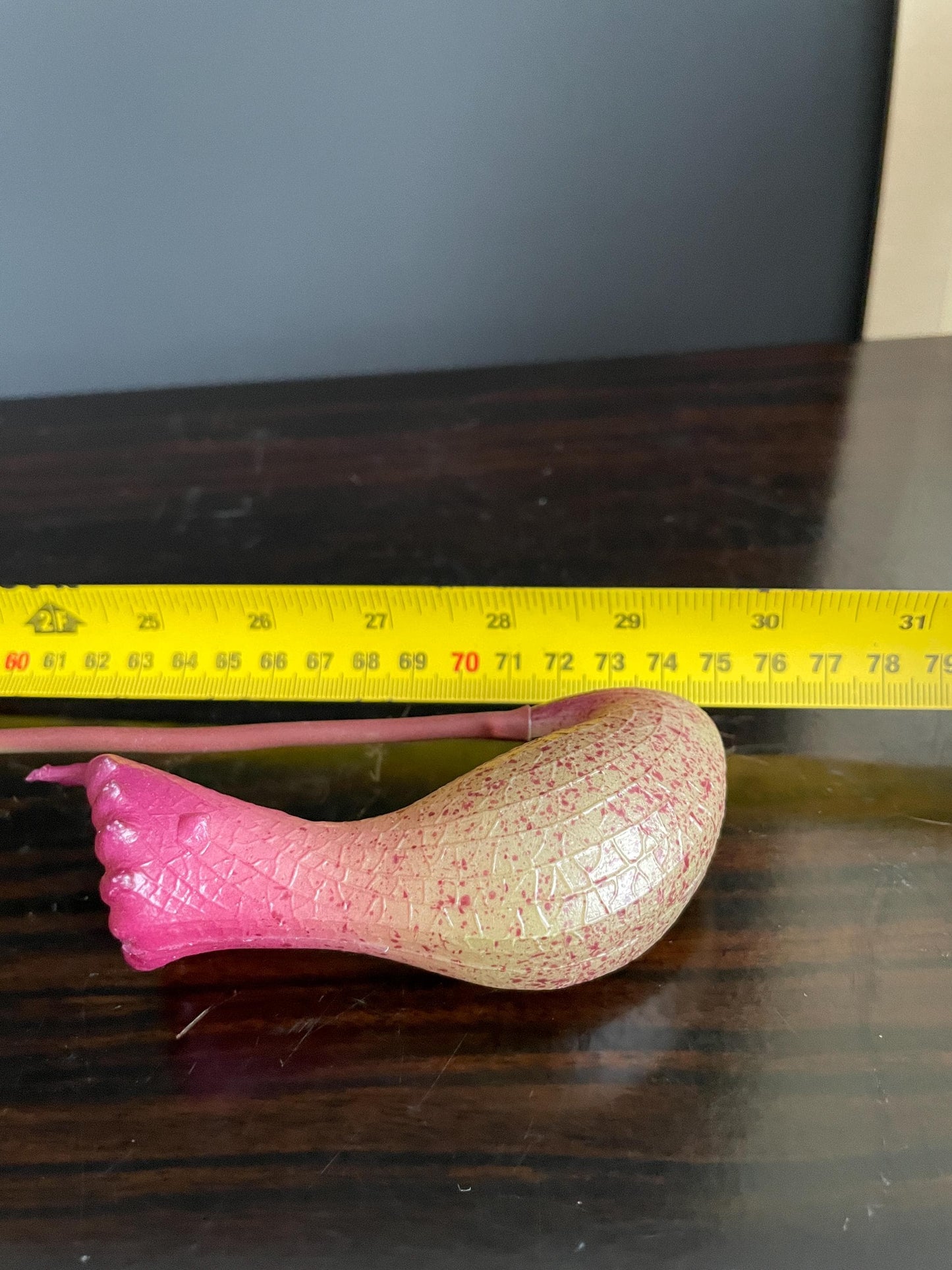 Exquisite Faux Pitcher Plant (Nepenthes) | Ultra-Realistic Tropical Botanical | Architectural Statement Piece - SINGLE stem