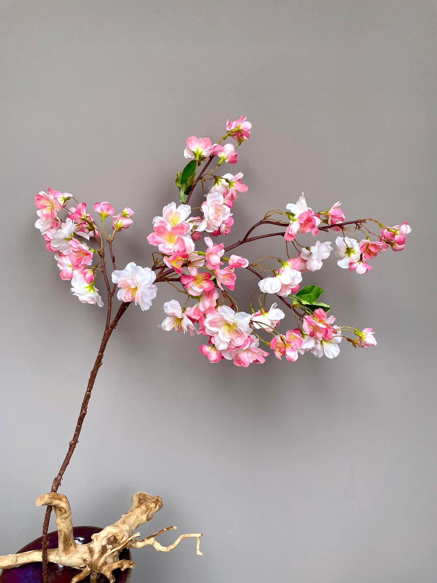Japanese pink cherry blossom spring artificial flower